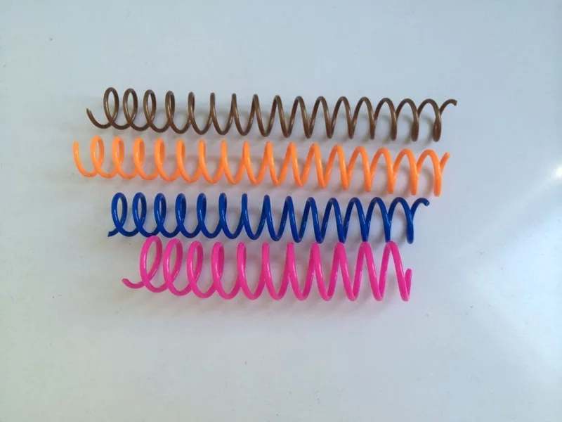 Plastic Binding Wire Spiral Coil Binding Ring Plastic Spiral Wire For Book Binding - Buy Plastic Biniding Wire,Spiral Coil Binding Ring,Plastic Spiral Wire Product on Alibaba.com