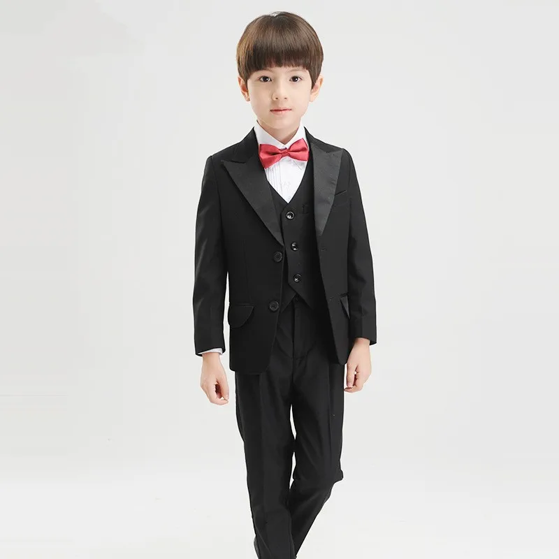 Cheap Baby Style Comfortable Tuxedo Graceful Boys Suits For Weddings