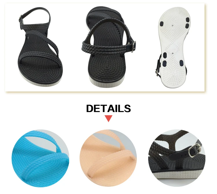 new design flat sandals ladies