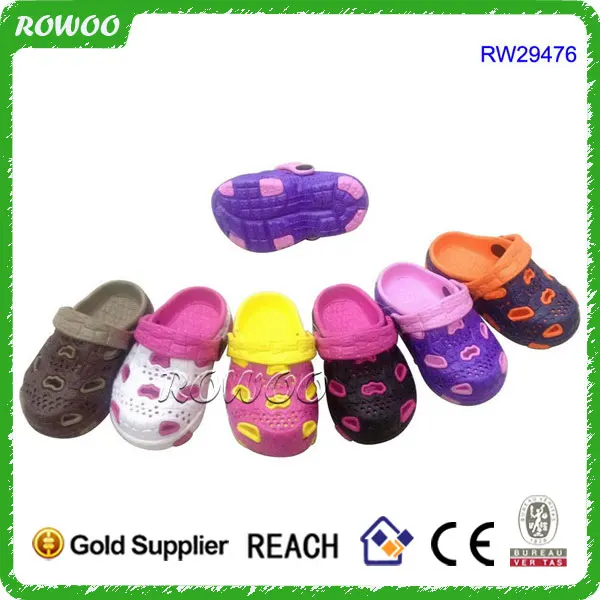 Slip On Water Shoe Clogs Kids Lovely Garden Clog Lightweight Sandals Shoes