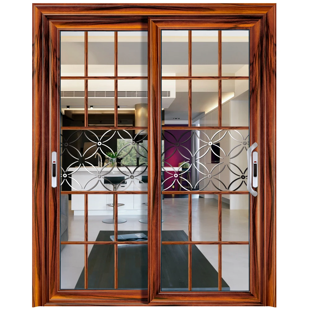 Japanese Restaurant Room Door Design Shoji Aluminum Glass Sliding