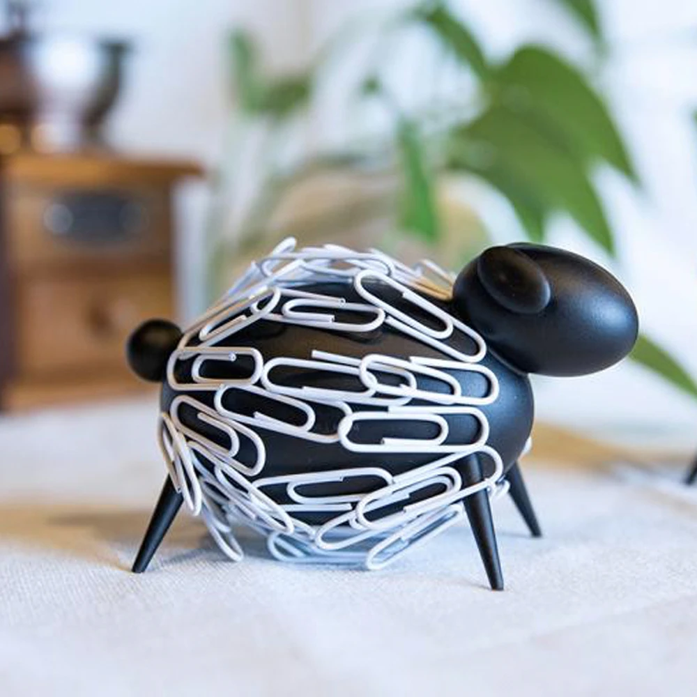 
Novelty decorative animal cartoon magnetic paper clip holder 