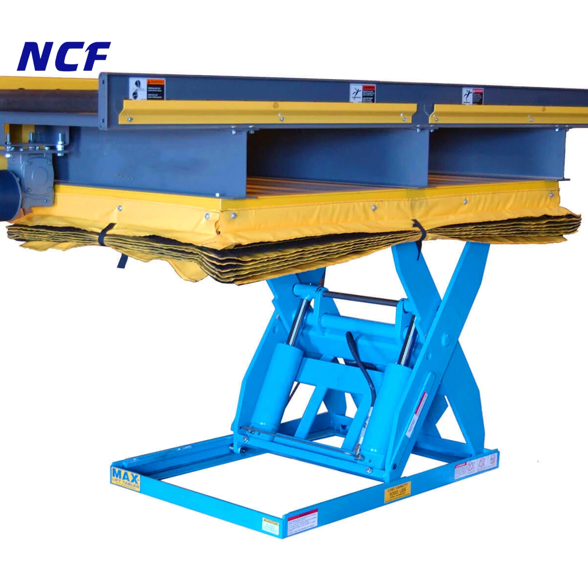 Custom 4sided Lift Table Accordion Skirts Lift Table Skirting Buy