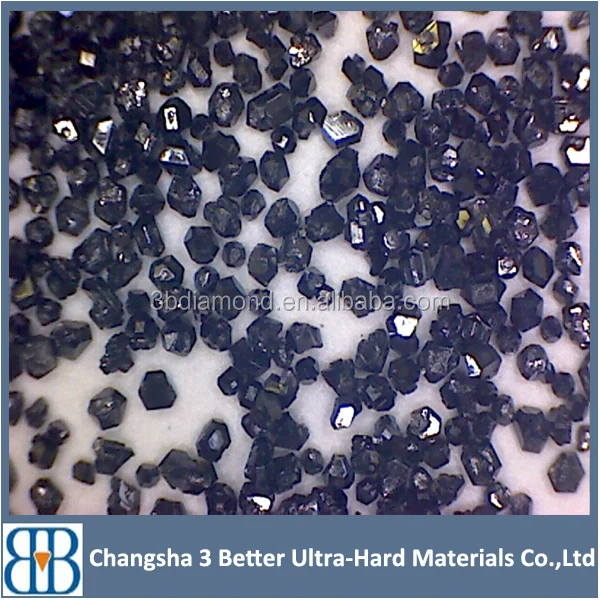 Diamante sintético negro/polvo de diamante abrasivo industrial precio