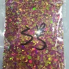 Wholesale chunky round dot shape glitter powder