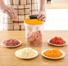 as seeen on TV amazon hot sell Easy Pull Food Chopper Manual Food Processor Vegetable Slicer Dicer