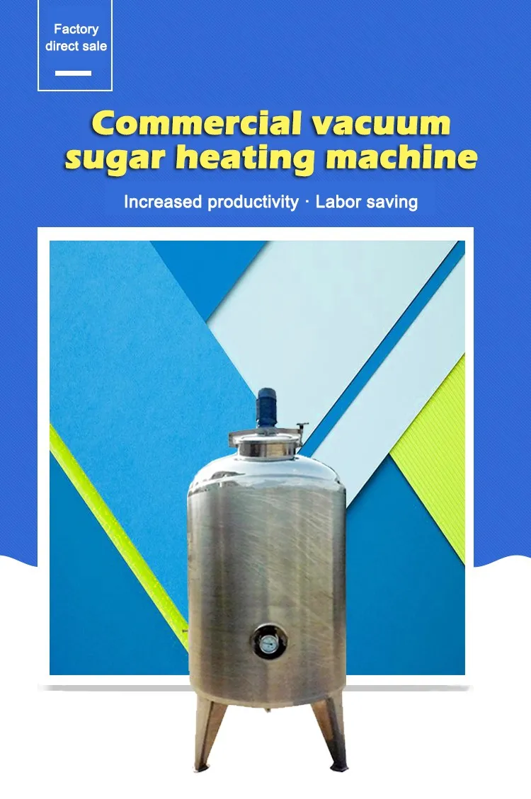 Commercial Vacuum Sugar Heating Machine/syrup Melting Pot/sweets Melter