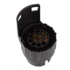 7 Pin to 13 Pin 12V Waterproof Converter Adapter Car Truck Trailer Plug Socket