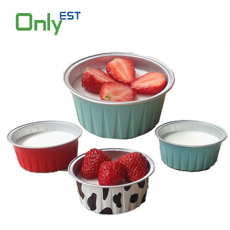 Medium Cupcake Cases Strawberry 60pcs Paper Greaseproof Baking Muffin Cups