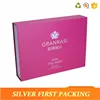 Unique design printed perfume packaging box design templates cardboard paper box