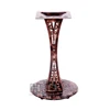 Unique iron dining bronze granite table bases