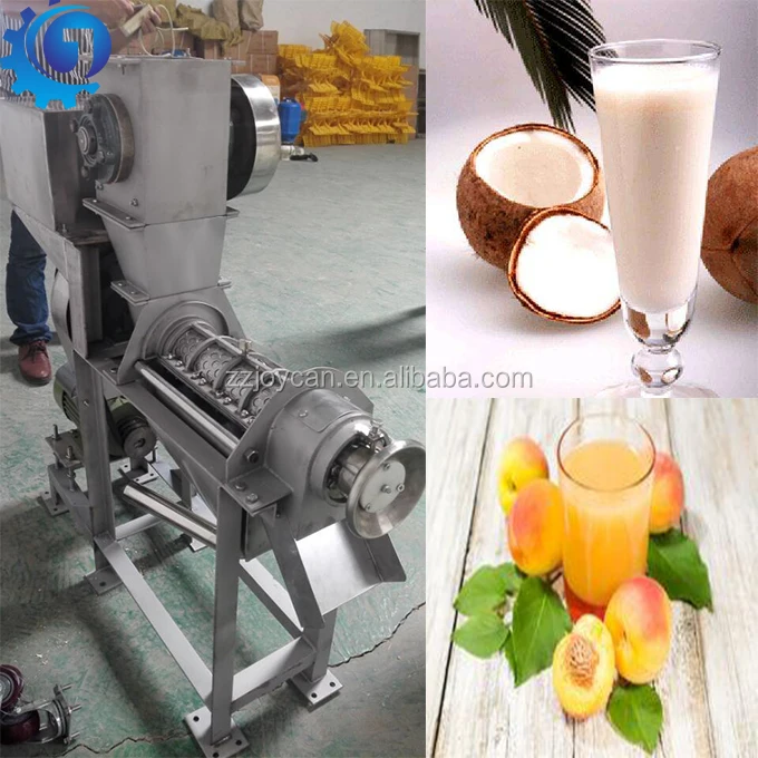 Industrial Fruit Juice Extractor Cabbage Juicer Spiral Juice Extractor