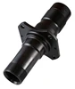 Custom CNC black and white delrin pom plastic machining parts fabrication