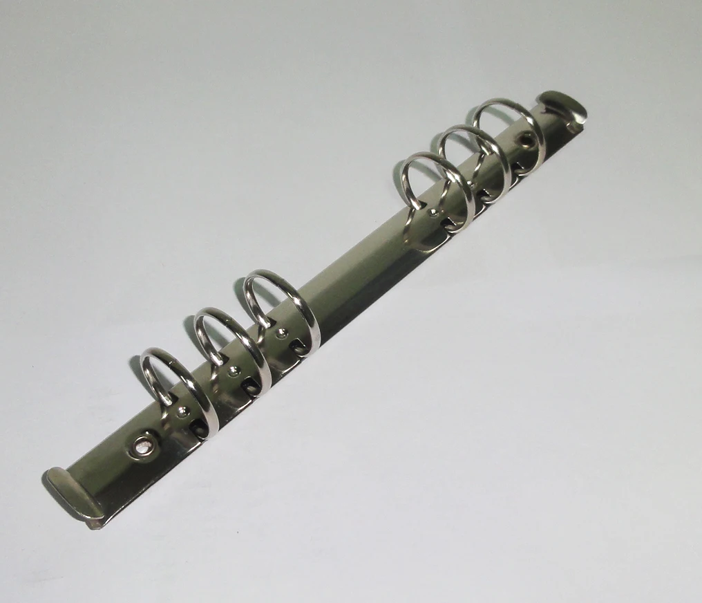 High Quality Notebook Clips Photo Album Clips Wholesale Metal 6 Ring