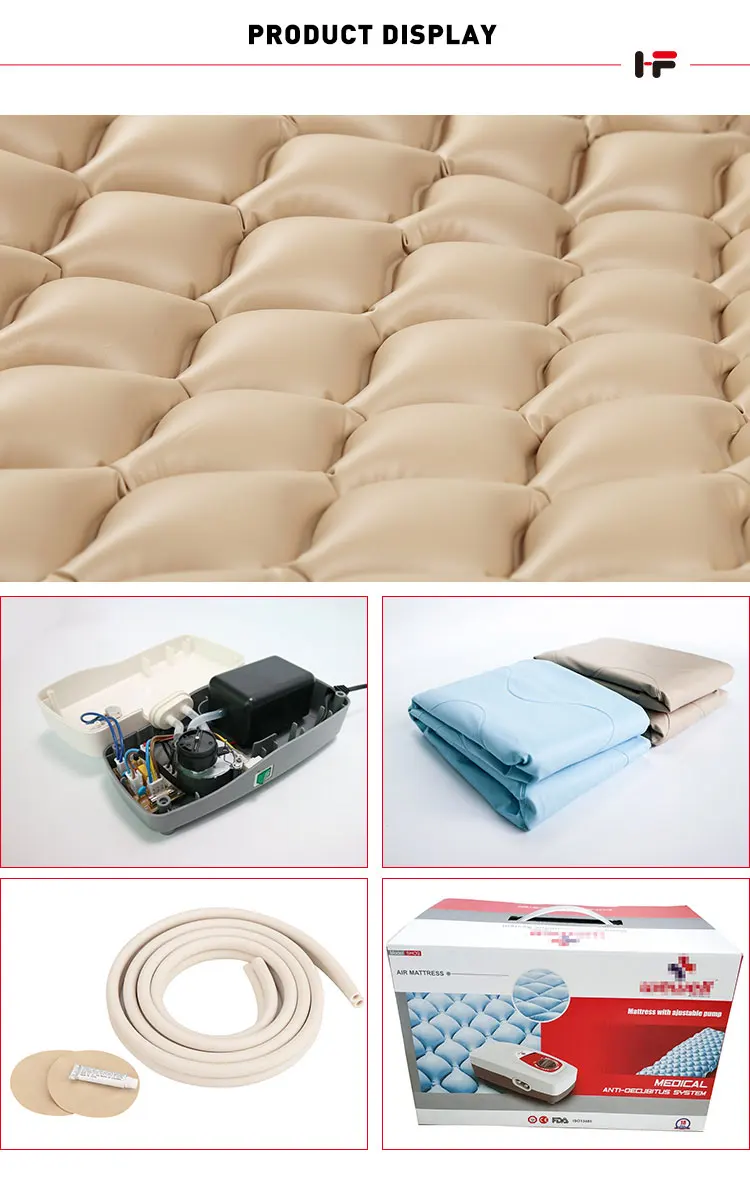 Medical Bubble Alternating Pressure Ulcer Mattress Anti Bedsore Cushion