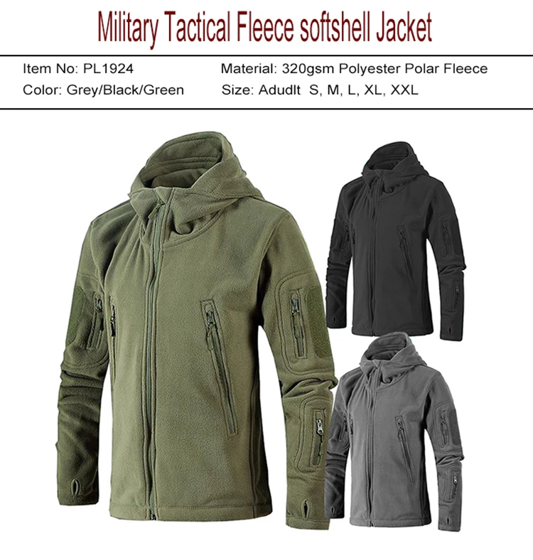 australian army polar fleece jacket