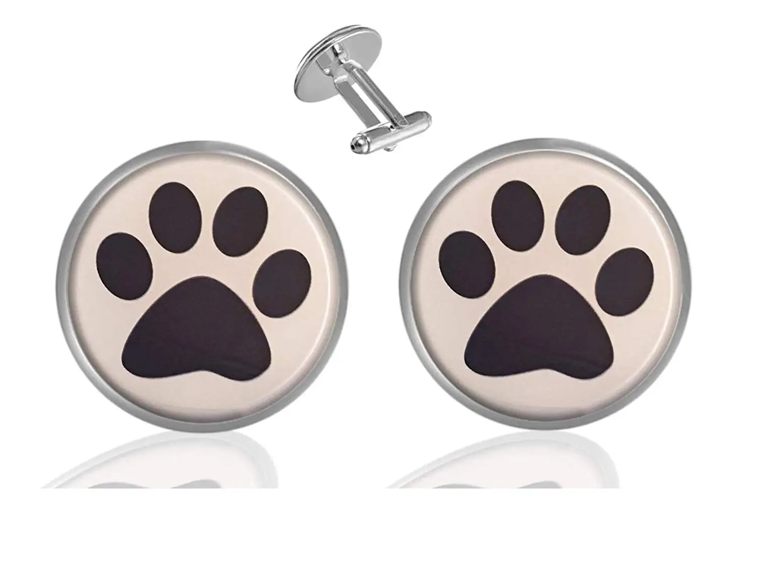 Sechao Cat Custom Elegant Personalized Business Wedding Shirt Formal Cufflinks Kit