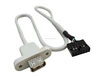panel mount USB2.0 A female motherboard header to 2.54mm housing assembly cable