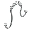 Customized Spring Chrome Shower Curtain Hooks Rings
