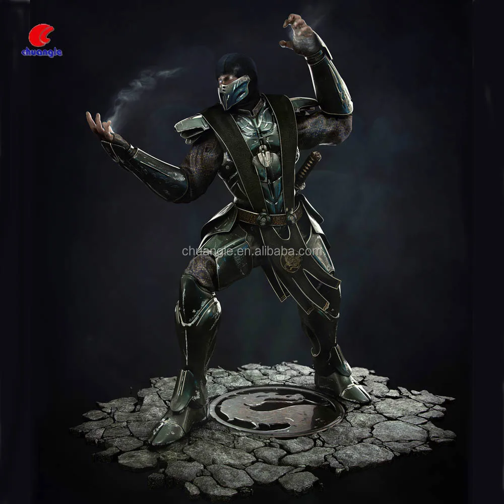 mortal kombat resin statue