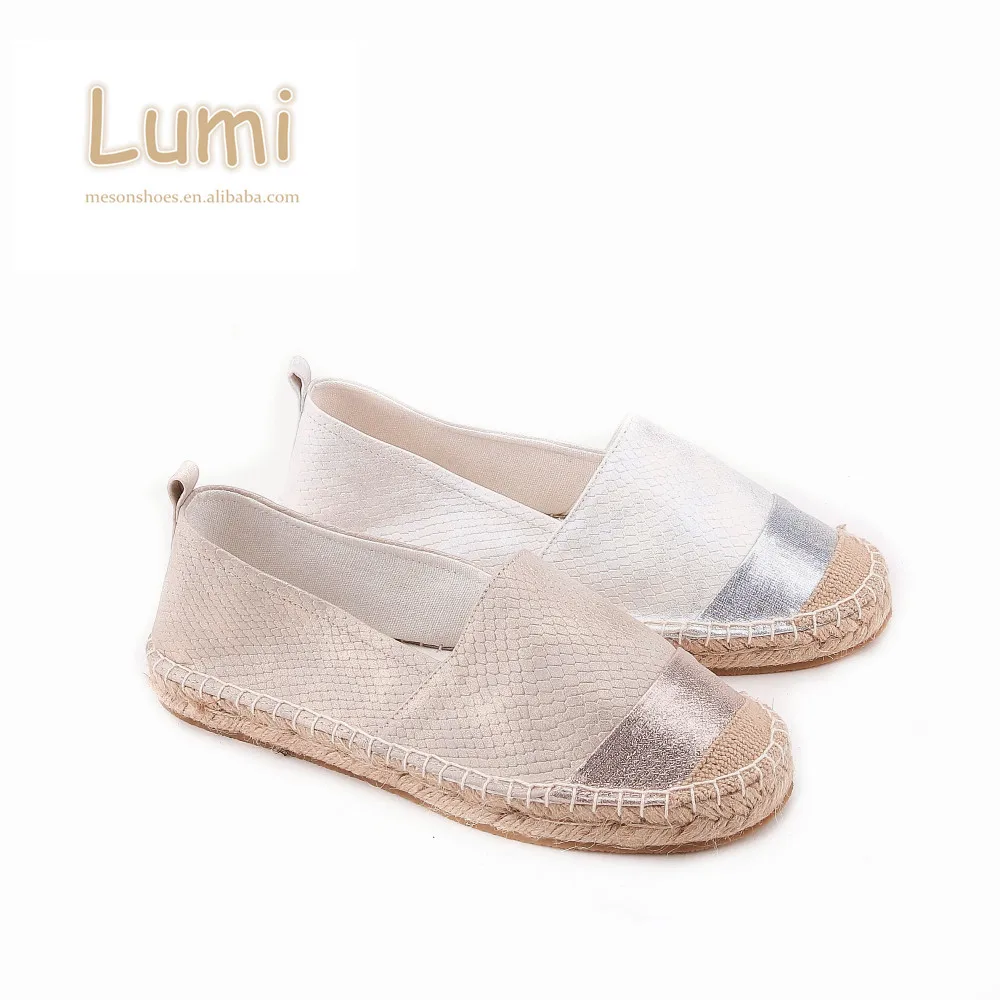 nude flat espadrilles