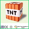 Kawaii 10cm 20cm Minecraft TNT Plush Toys Square Stuffed Cartoon Game Minecraft Figures Pillow Kids Christmas