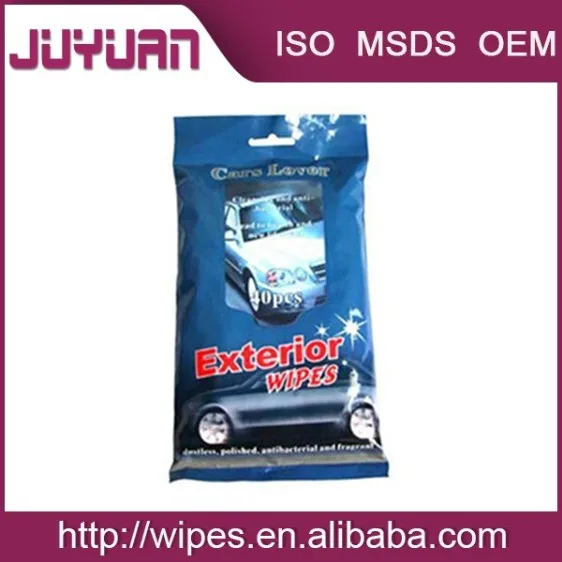 Disposable Car Wet Wipe For Cleaning Leather Seat Glass Dashboard Car