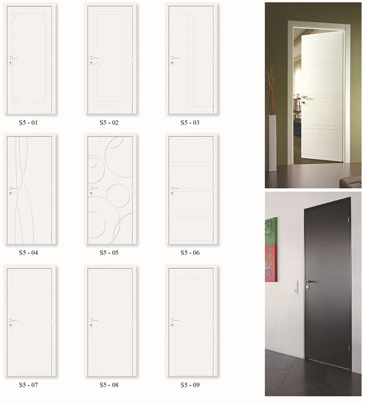 Interior Mdf Craftsman Two Panel Door With Special Lockset Buy Mdf Interior Door Hollow Core Door Cheap Door Product On Alibaba Com