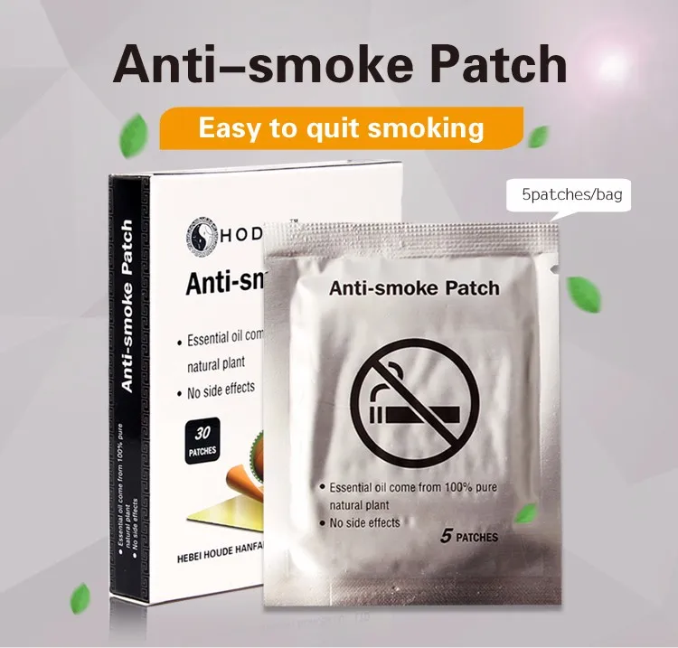 Chinese Nicotine Essential Transdermal Quit Smoke Anti Nicotine Patches