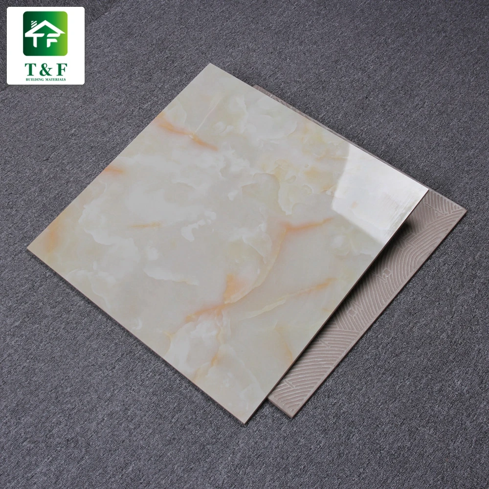 60 X 60 Full Glazed Large White Non Slip Shiny Floor Tiles Non