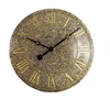 Resin Embellishments Clocks Light Brown Clock Pattern 25mm Dia for Decor