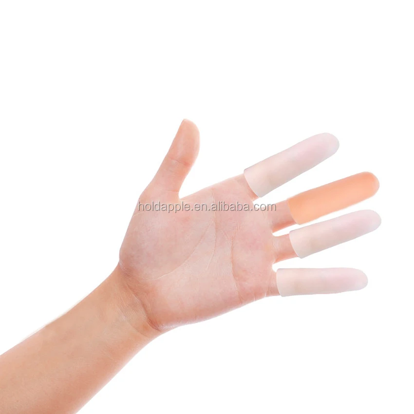 Gel Finger Cots Protector Support Sleeves Great For Trigger Finger,Hand