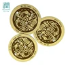 Factory Custom Top Quality Weaving Label Woven Round Patch For Jacket School Uniform