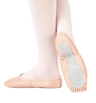 kids leather ballet shoes