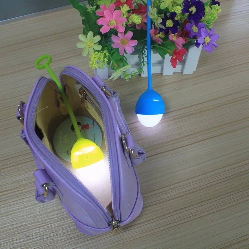 Novelty Portable Silicone Led Lady Bag Lights Buy Led Lady Bag Lights