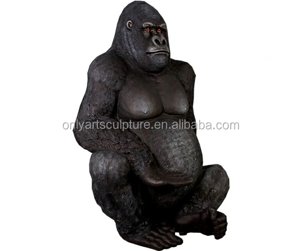 life size resin gorilla