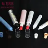 SRS cosmetic aluminum packaging tube , free sample 1oz metal cosmetic packaging tubes