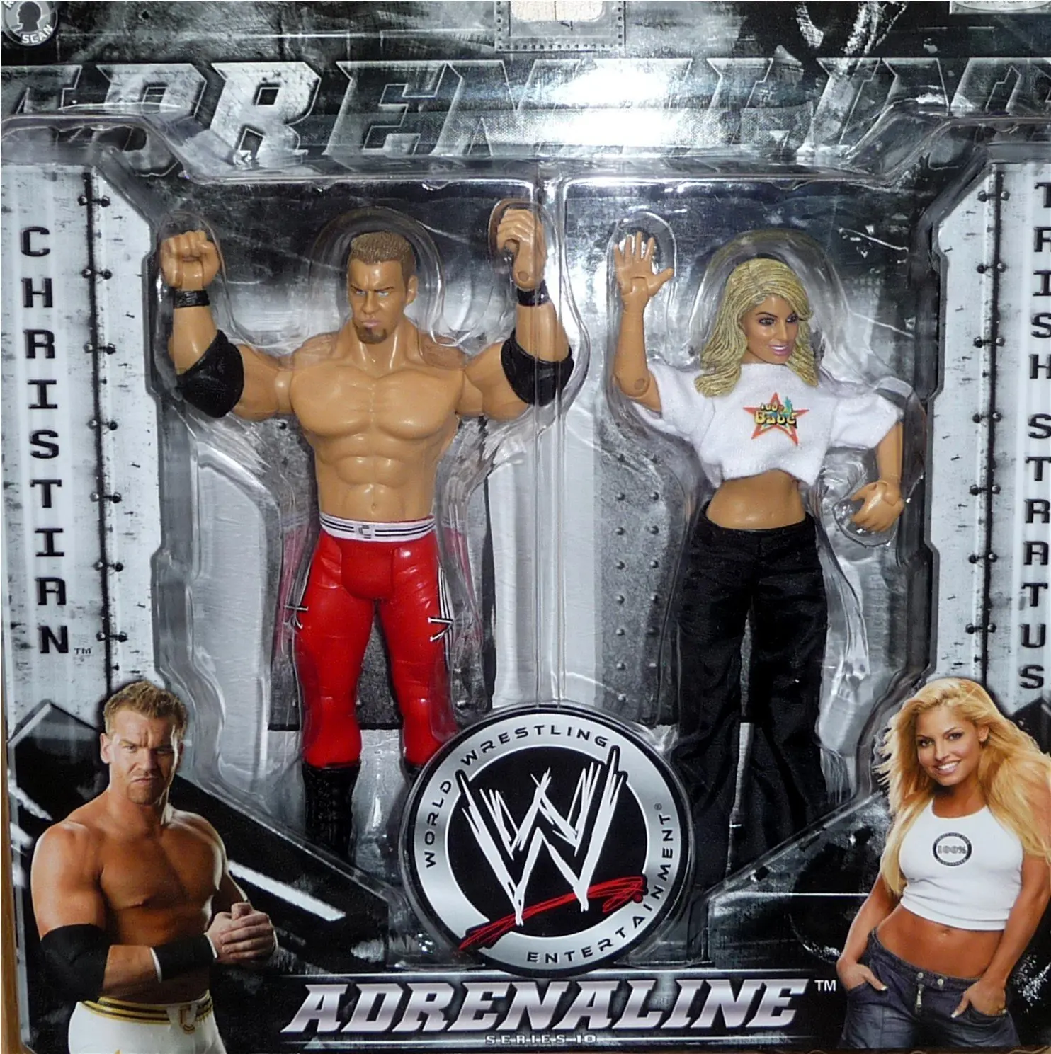 WWE Figura WRESTLING TRISH STRATUS DIVAS WWF JAKKS