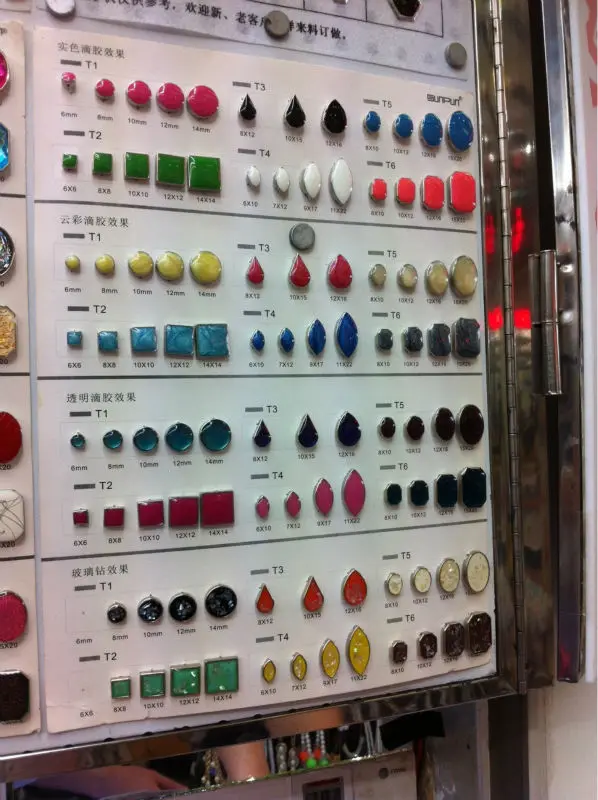 
Epoxy ABS plastic bead with hole 