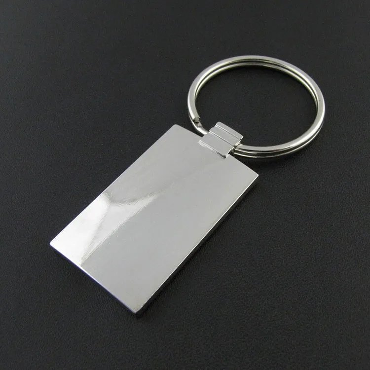 Blank Custom Laser Engraving Logo Metal Keychain - Buy Custom Laser ...