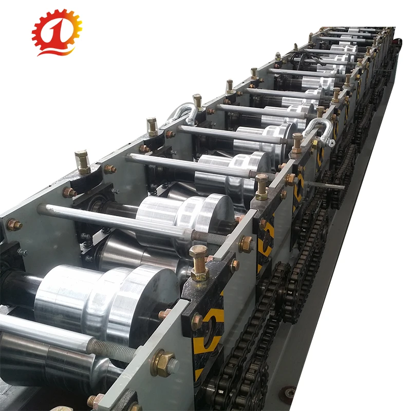 steel roofing metal water gutter roll forming making machine