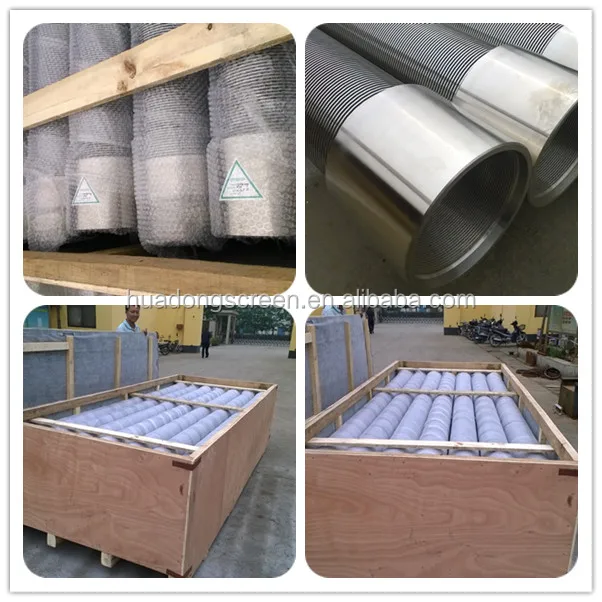 product-612-601 Johnson Wedge Wire Screen /Johnson Filter Screen for Algeria