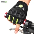 WOSAWE Bicycle Gloves Breathable Wearable Motorcycle Gloves Guantes Ciclismo Moto Luvas Motoqueiro Bike Gloves Gants Racing