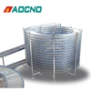 industrial used food grade spiral conveyor belt for cooling bread