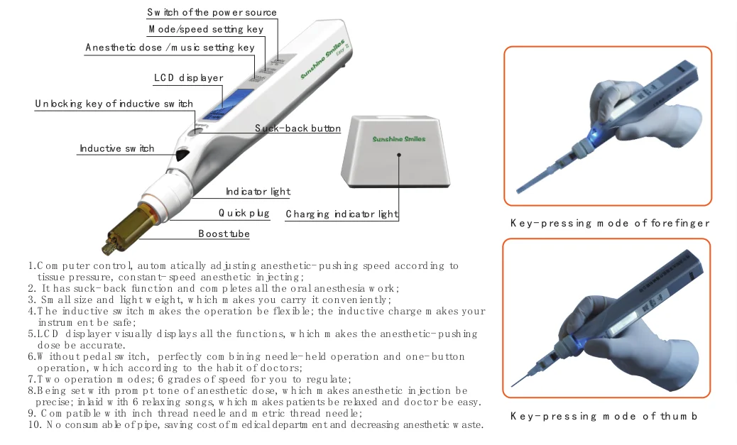 Compact Design Painless Dental Anesthesia Device Buy Anesthesia