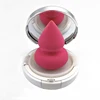 Eco friendly high quality beauty sponge cosmetic custom logo memory foam microfiber beauty makeup sponge blender puff