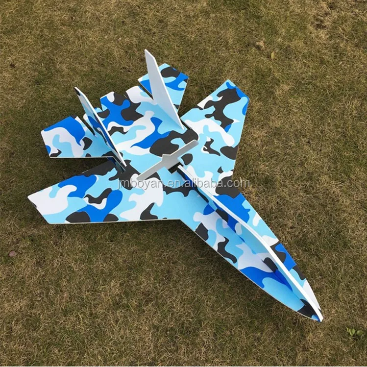 HUGE FOAM BOARD HIGH SPEED SU27 RC PLANE  880mm x 720mm WITH LED LIGHTS 