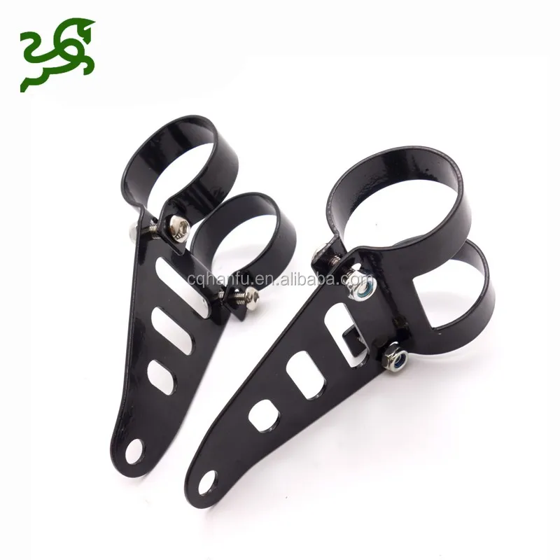 Universal Motorcycle Front Light Holder Headlight Mount Brackets Fork