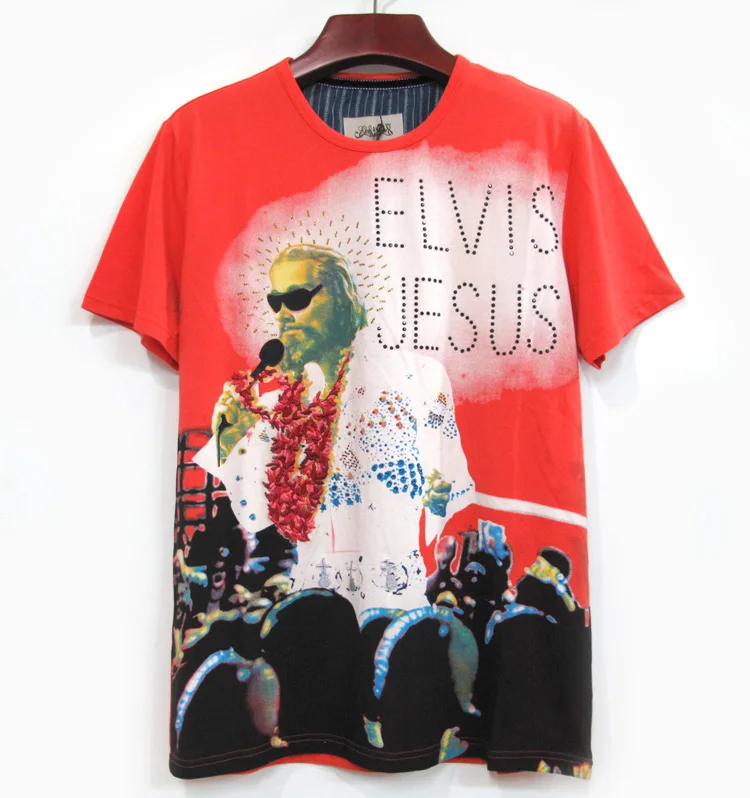 elvis jesus t shirts