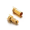 high precision safety wire cable electrical 3mm to 3.5mm mini banana plug to spade